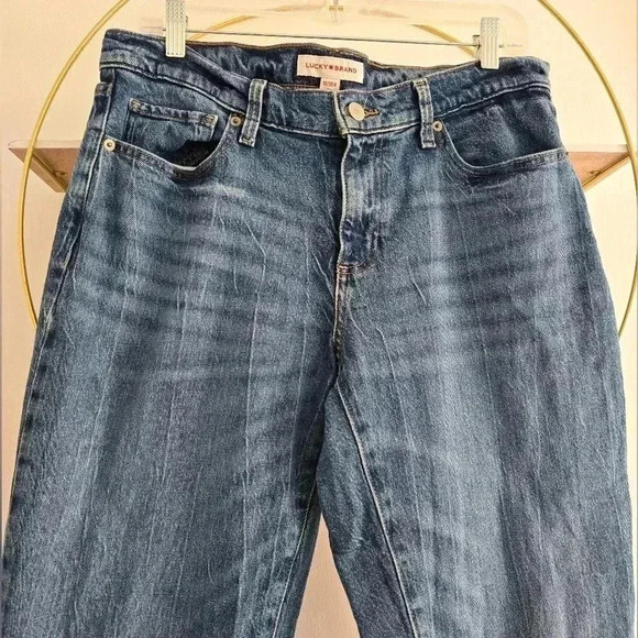 Lucky Brand Women's Easy Rider Boot Denim Pants Size 10/30 - Picture 6 of 16